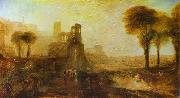 J.M.W. Turner Caligula's Palace and Bridge. painting